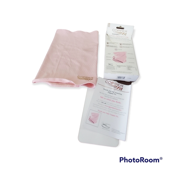 New Copper Fit Face Protector Youth 8+ Pink to RoseGold in color New in Box - Picture 4 of 9
